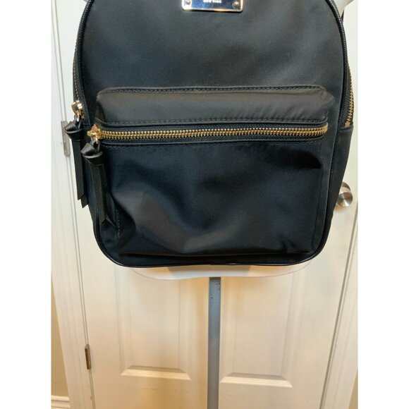 kate spade New York Black Nylon Wilson Road Small Bradley Backpack main image 10